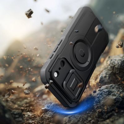 7. Tech-Protect Kevlar MagSafe case for iPhone 17 Pro - black