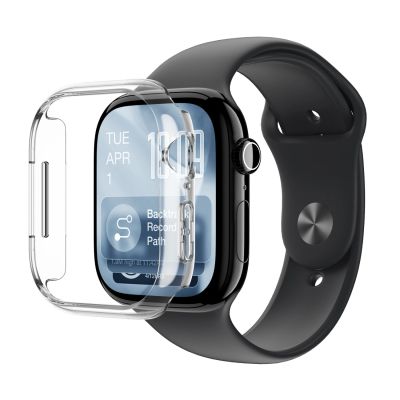 AmazingThing Minimal Protective Case for Apple Watch Series 11 46mm - Clear