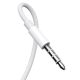 5. Joyroom JR-EW01 in-ear wired mini jack headphones with remote control - white
