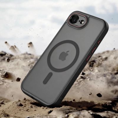 6. Tech-Protect MagCam Case for iPhone 16e / 17e - Translucent