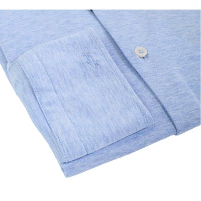 4. Paul&Shark Men's Light Denim Jersey Shirt - Model 26413146CF (sizes)
