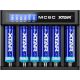 10. XTAR CHARGER FOR CYLINDRICAL LI-ION 18650 BATTERIES - 6 CHANNELS MC6C