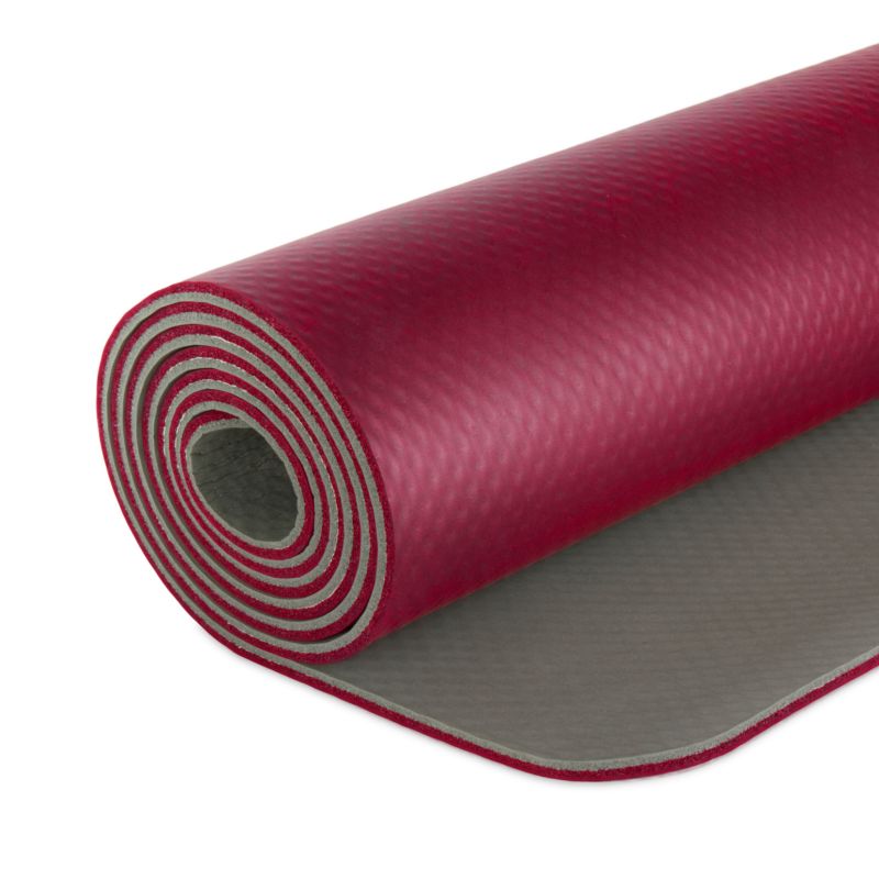 7. GAIAM Earth Lovers Double-Sided Yoga Mat 5 MM 62254