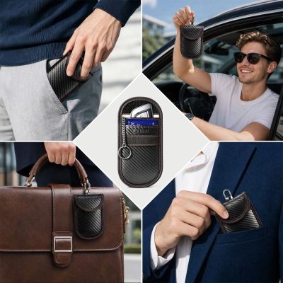 6. Tech-Protect KLR100 RFID anti-theft case - black and red