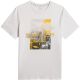 2. Men's T-shirt 4F M2660 white 4FWSS26TTSHM2660 10S