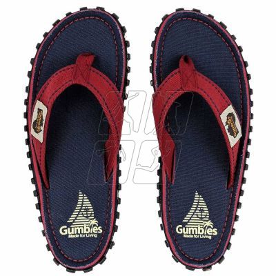 Gumbies Islander Navy Coast Flip Flops 708210945547