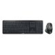 3. CHERRY Stream desktop ultimate keyboard Mouse included Home/Office USB + RF Wireless + Bluetooth QWERTZ German Black