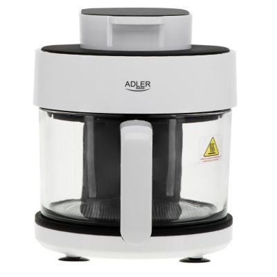 2. Adler 3L Air Fryer with Glass Bowl