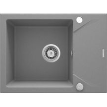 Single-bowl granite sink with drainer ZQJ_S11A 5908212054277