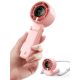 3. Aecooly Halo 02 Portable Handheld Fan, Pink