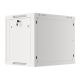 7. Lanberg WF01-6409-10S single-section cabinet (9U; 500mm / 600mm / 450mm; wall-mounted; Glass; 19''; gray)