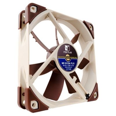 2. NOCTUA 120mm fan 7.4/10.7/17.8 dBA