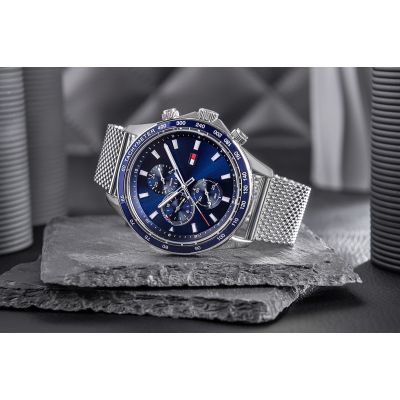 4. Tommy Hilfiger Miles 1792018 Men's Watch + BOX