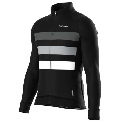 Biemme long sleeve T-shirt CALDERONE black gray XL