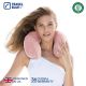 4. TRAVEL BLUE TRANQUILITY MEMORY FOAM TRAVEL PILLOW, PINK
