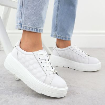 6. Filippo W DP7285 PAW639B quilted platform shoes