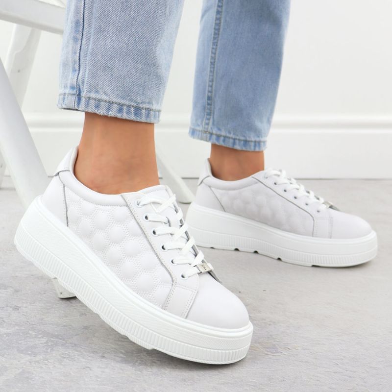 6. Filippo W DP7285 PAW639B quilted platform shoes