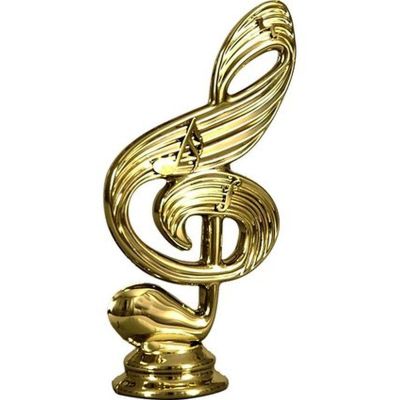 13. Plastic musician figurine - musical note F157/G