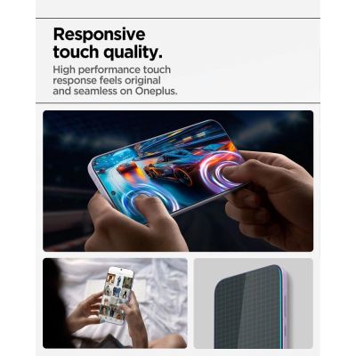 9. Spigen Glas.tR AlignMaster Slim 2-Pack Tempered Glass for OnePlus 15