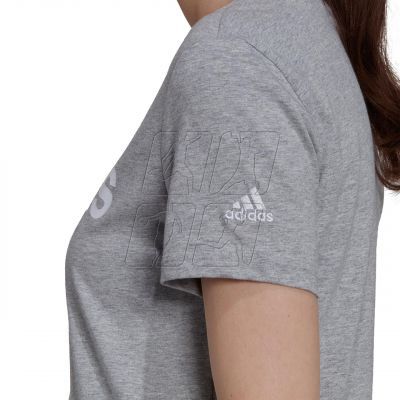 7. adidas Loungwear Essentials Slim Logo T-shirt W HL2053