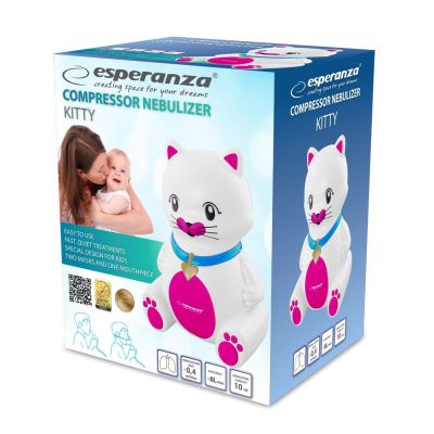 4. Esperanza KITTY ECN003 compressor inhaler (white)
