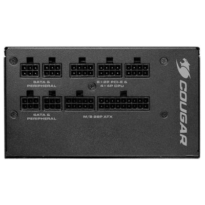 11. COUGAR GEX 750W ATX3.0 / 80 Plus Gold / Modular Power Supply