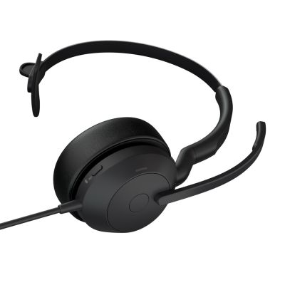 3. Jabra 25089-889-999 Headphones/Headset Wired Headband Office/Call Center USB Type-A Black