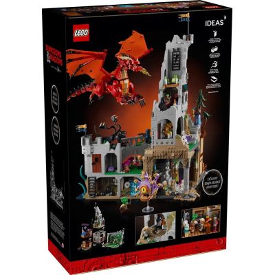 8. LEGO IDEAS 21348 Dungeons & Dragons: Tale of the Red Dragon