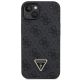 3. Guess Crossbody 4G Metal Logo Case for iPhone 13/14/15 - Black