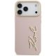 3. Karl Lagerfeld Karl Script Logo Case for iPhone 17 Pro Max - Pink