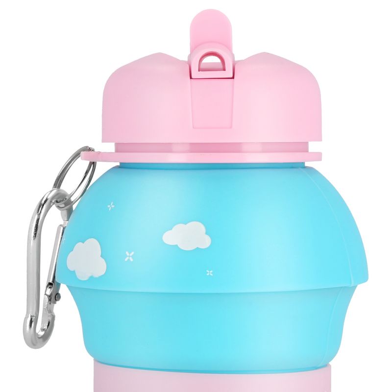 3. Spokey Cort Silicone Collapsible Bottle 942209