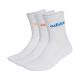 5. adidas Linear Crew Cushioned Socks 3 Pairs white KD1717