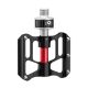 Rockbros K3462F-BK Detachable Quick Release Bicycle Pedals - Black