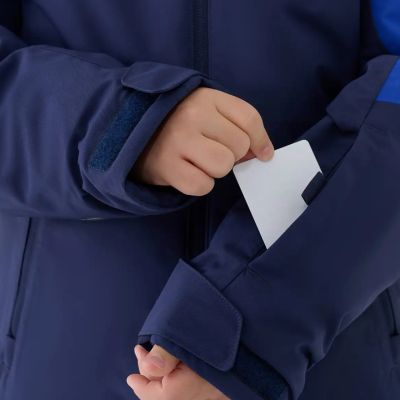 3. Boy's ski jacket 4F M0821 navy blue 4FJWAW25TTJAM0821 31S