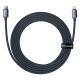 4. Baseus CAJY000301 Lightning - USB-C PD QC cable 20W 480Mb/s 2m - black