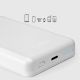 10. Powerbank SBS TEBB5000MAG1CW 5000 mAh USB-C, MagSafe compatible - white