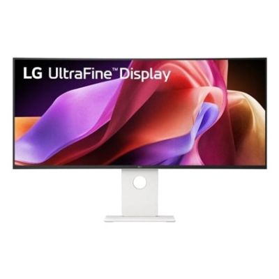 100.86 cm/40" (5120 × 2160) LG 40WT95UF-W 21:9 5K NanoIPS Curved 5 ms 120 Hz HDR10 2 × HDMI DP 2 × Thunderbolt 5.0 USB Speakers Black/White