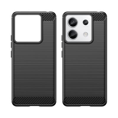 8. Carbon Case for Xiaomi Redmi Note 13 5G - black