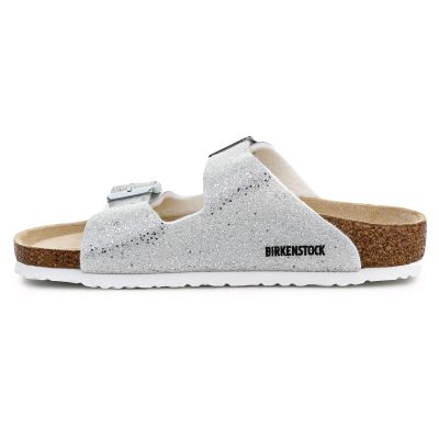 5. Birkenstock Arizona Kids 1022230 Cosmic Sparkle White calfs 