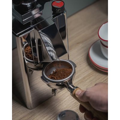 5. La Pavoni Nuovo Kube Coffee Grinder Cromo Mill