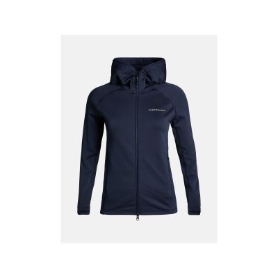 Peak Performance W Chill Light Zip Hoodie - Navy