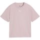 2. Puma Ess Centered Cat Logo Boxy Tee for Kids Pink 685131 49
