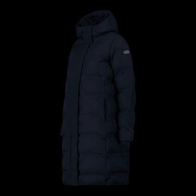 4. CMP women's winter coat with hood, waterproof, insulated, black (34K0096/N950)