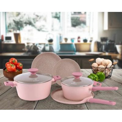 2. Westinghouse WCCS202607A aluminum cookware set, 7 pieces