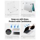 11. Spigen AirSkin Case for MacBook Air 13" 2023/2024/2025/2026 - Transparent