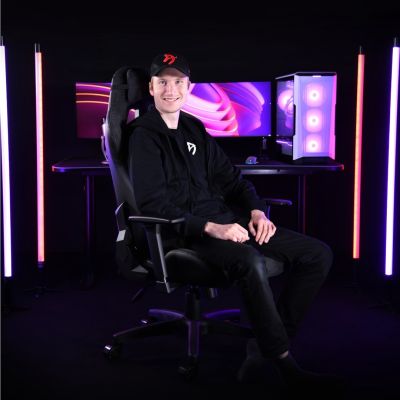 11. Arozzi Gaming Stuhl Avanti Dark Grey SoftFabric Console Gaming Chair Upholstered Seat