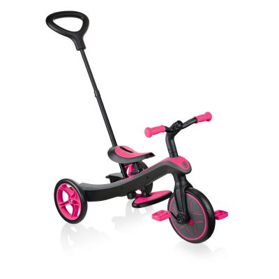 22. 4-in-1 bike Globber Explorer Trike Fuchsia 632-110-2 HS-TNK-000013809