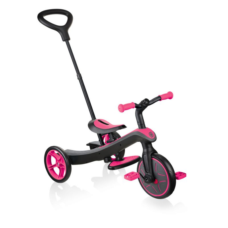 22. 4-in-1 bike Globber Explorer Trike Fuchsia 632-110-2 HS-TNK-000013809