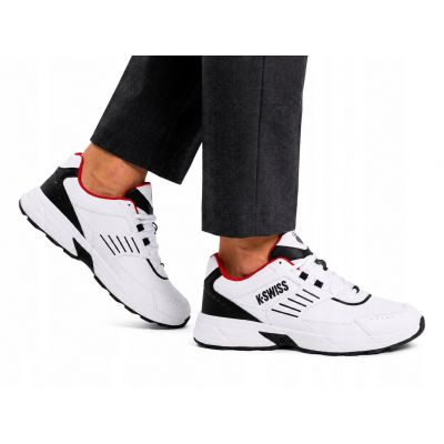 6. K-swiss FARIO LTH WHITE/BLACK/MARS RED-M sneakers (04778-122-M)
