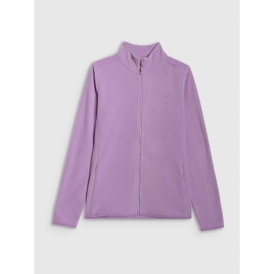 8. Women’s Slim-Fit Fleece Jacket with Stand-Up Collar 4F 4FRAW25TFLEF496-52S